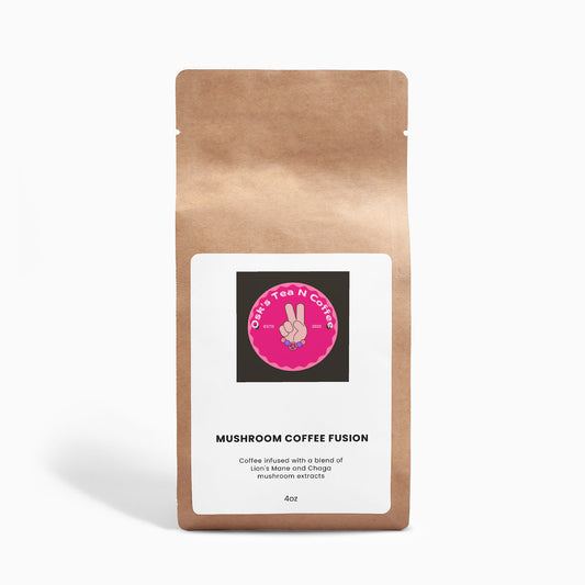 Mushroom Coffee Fusion - Lion’s Mane & Chaga 4oz