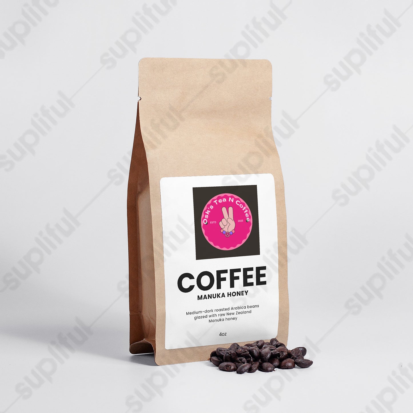 Manuka Honey Coffee 4oz